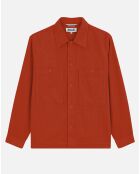 Surchemise en Velours côtelé 100% Coton clay