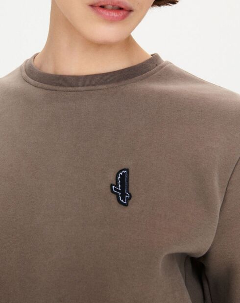 Sweat en Coton mélangé orme