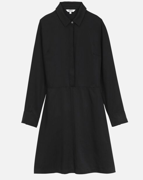 Robe 100% Lyocell noire