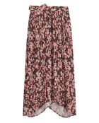 Jupe plissée imprimée avocat