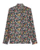 Chemise 100% Coton imprimée noire