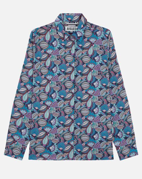 Chemise 100% Coton imprimée empire