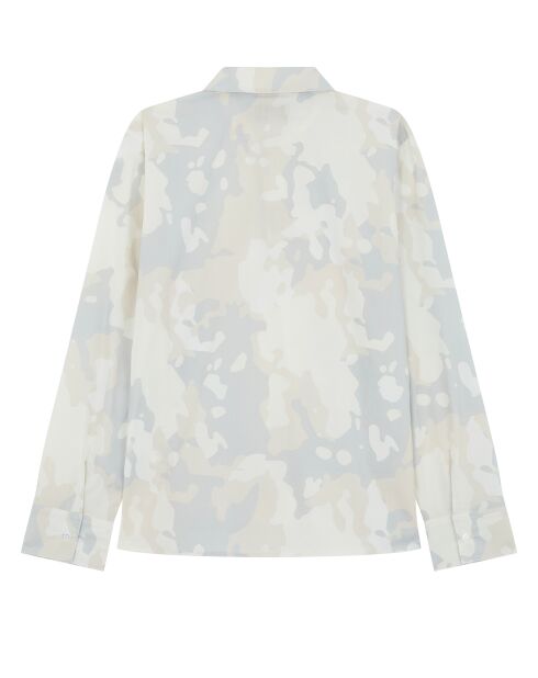 Chemise 100% Coton imprimée lait