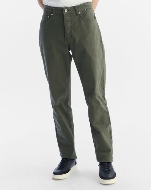 Pantalon 100% Coton avocat