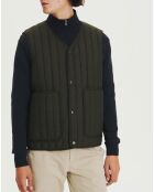 Veste sans manches matelassée avocat