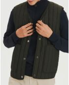 Veste sans manches matelassée avocat
