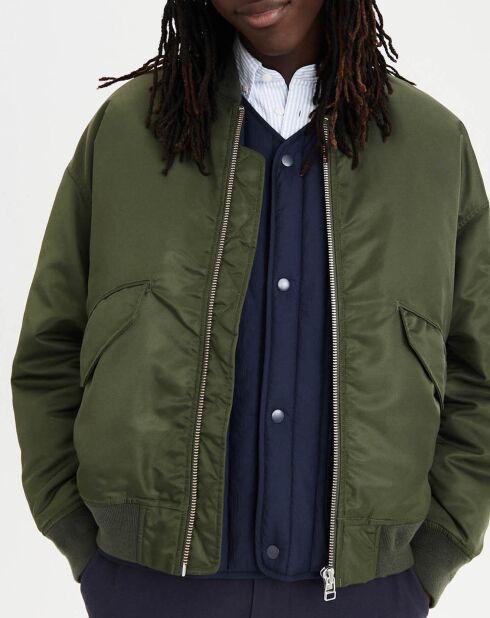 Blouson matelassée avocat
