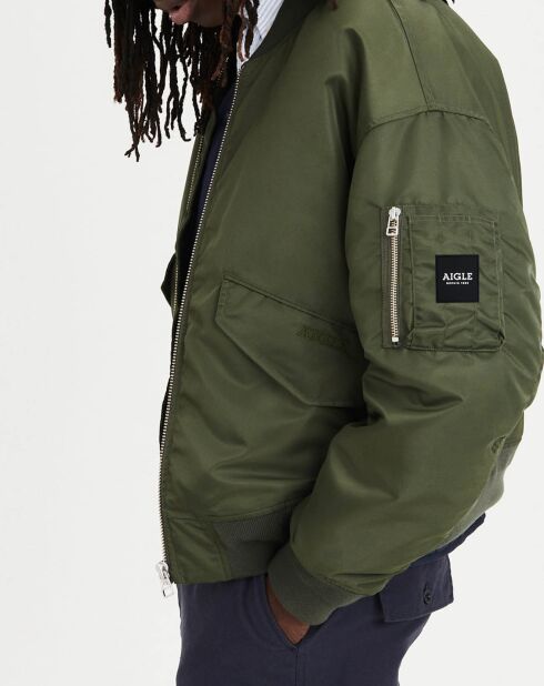 Blouson matelassée avocat