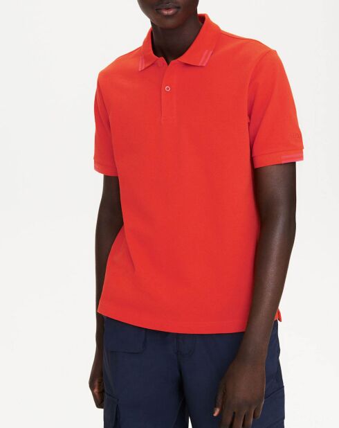 Polo 100% Coton poivron