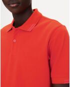 Polo 100% Coton poivron