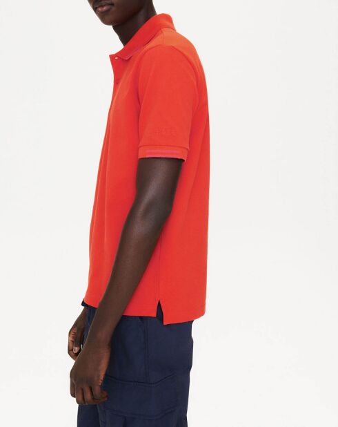 Polo 100% Coton poivron