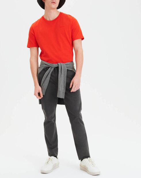 Pantalon en Coton charbon