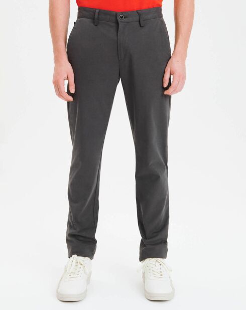 Pantalon en Coton charbon