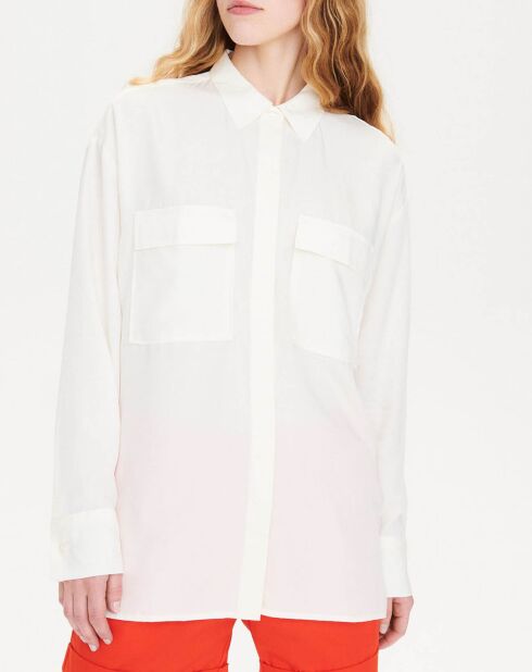 Chemise 100% Lyocell lait