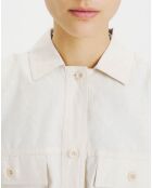 Surchemise en Tencel & Coton bisque