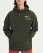 Sweat à capuche Polaire avocat