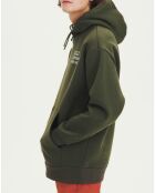 Sweat à capuche Polaire avocat