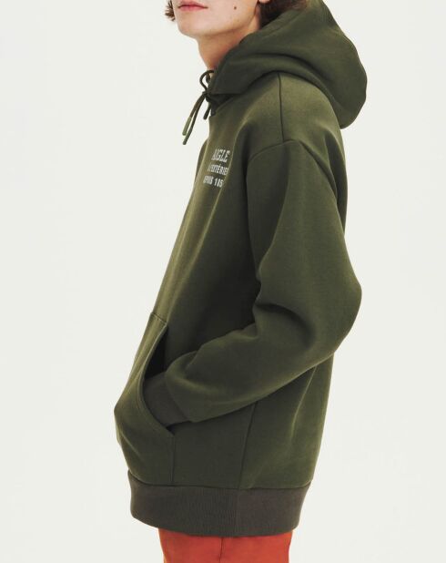 Sweat à capuche Polaire avocat