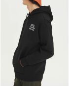 Sweat à capuche black onyx