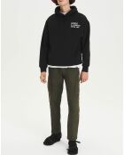 Sweat à capuche black onyx