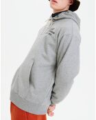 Sweat à capuche heather grey