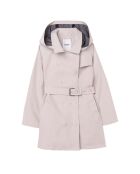 Trench à capuche beige