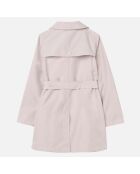 Trench à capuche beige