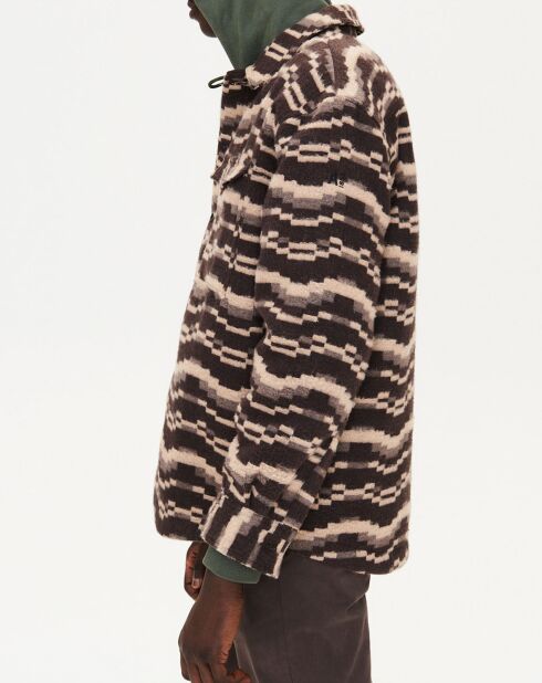 Surchemise en Coton mélangé cacao