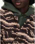 Surchemise en Coton mélangé cacao