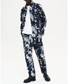 Pantalon 100% Coton imprimé noir