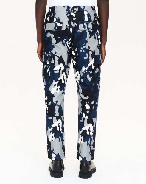 Pantalon 100% Coton imprimé noir