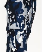 Pantalon 100% Coton imprimé noir