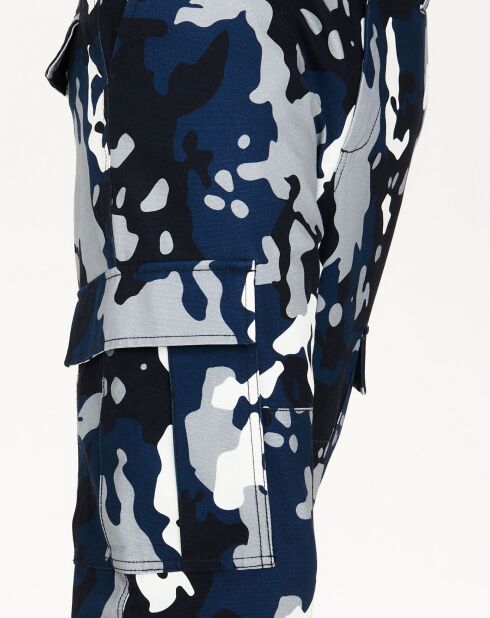 Pantalon 100% Coton imprimé noir