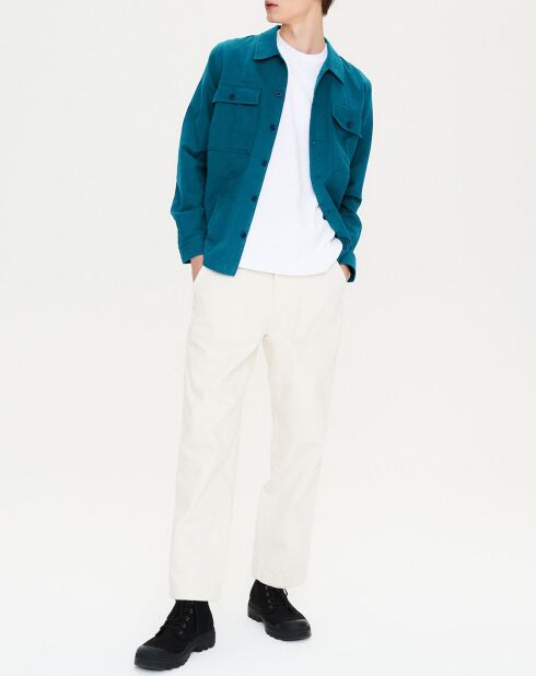 Surchemise en Coton & Lin nautic