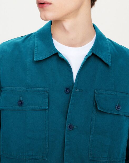 Surchemise en Coton & Lin nautic