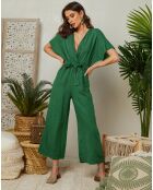 Combinaison 100% Lin Yaona vert gucci