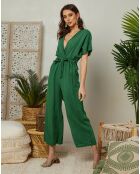 Combinaison 100% Lin Yaona vert gucci
