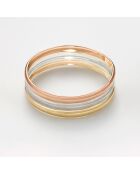 Bague Maryam or tricolore
