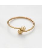 Ring aus Haselgelbgold