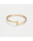 Bague Hannah or jaune