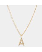 Pendentif Lettre A or jaune