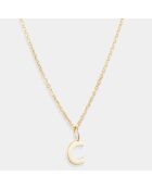 Pendentif Lettre C or jaune