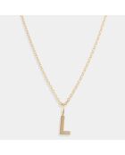 Pendentif Lettre L or jaune