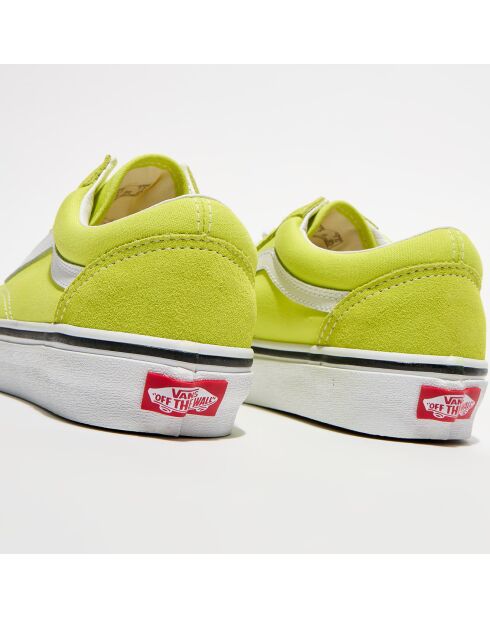 Baskets Old Skool jaune fluo