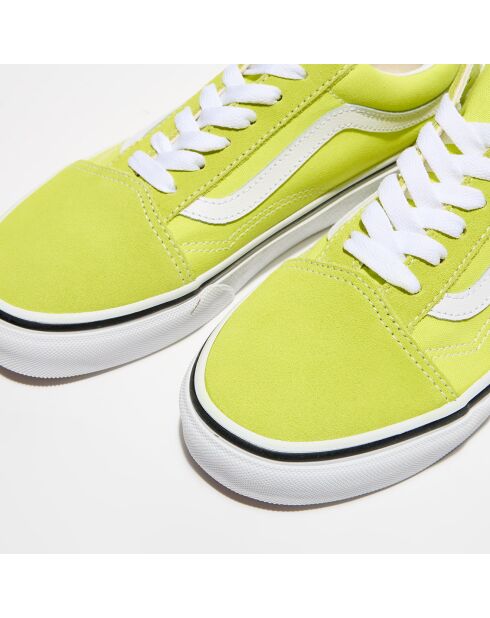 Baskets Old Skool jaune fluo