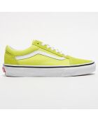 Baskets Old Skool jaune fluo