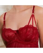 Nuisette & String Say rouges