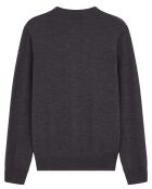 Cardigan 100% Laine gris foncé