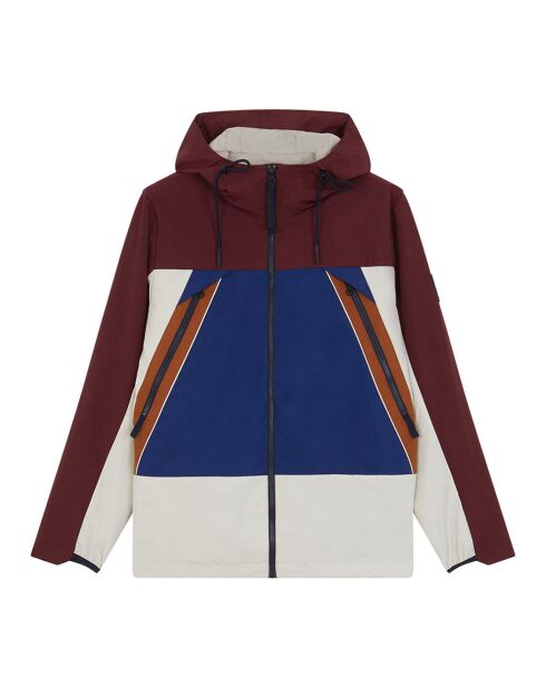 Parka Obanam bordeaux/bleu