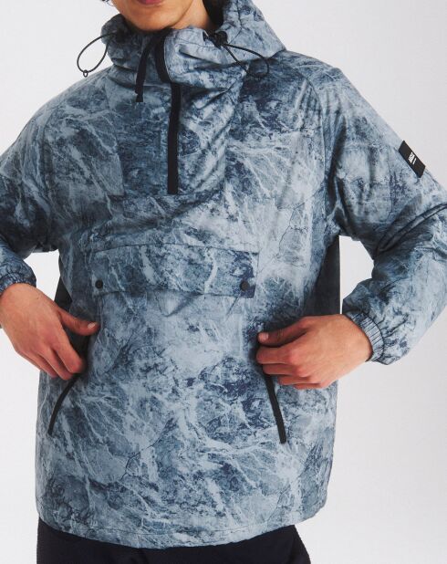 Blouson Oberm bleu/gris